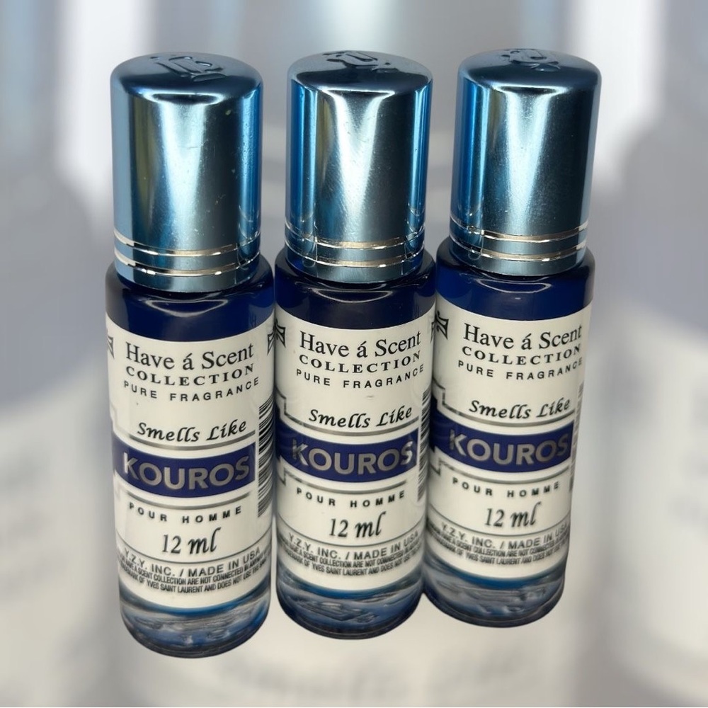 Kouros  Perfume For Men Rollerball Body Oil Smell Like Pure Fragrance 12ml